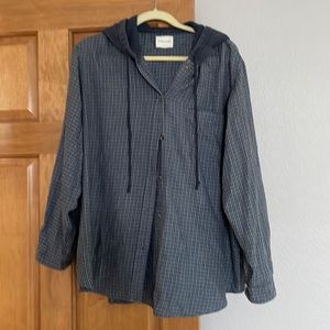 American Eagle hoodie flannel XL